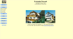 Desktop Screenshot of ferienhof-straub.de